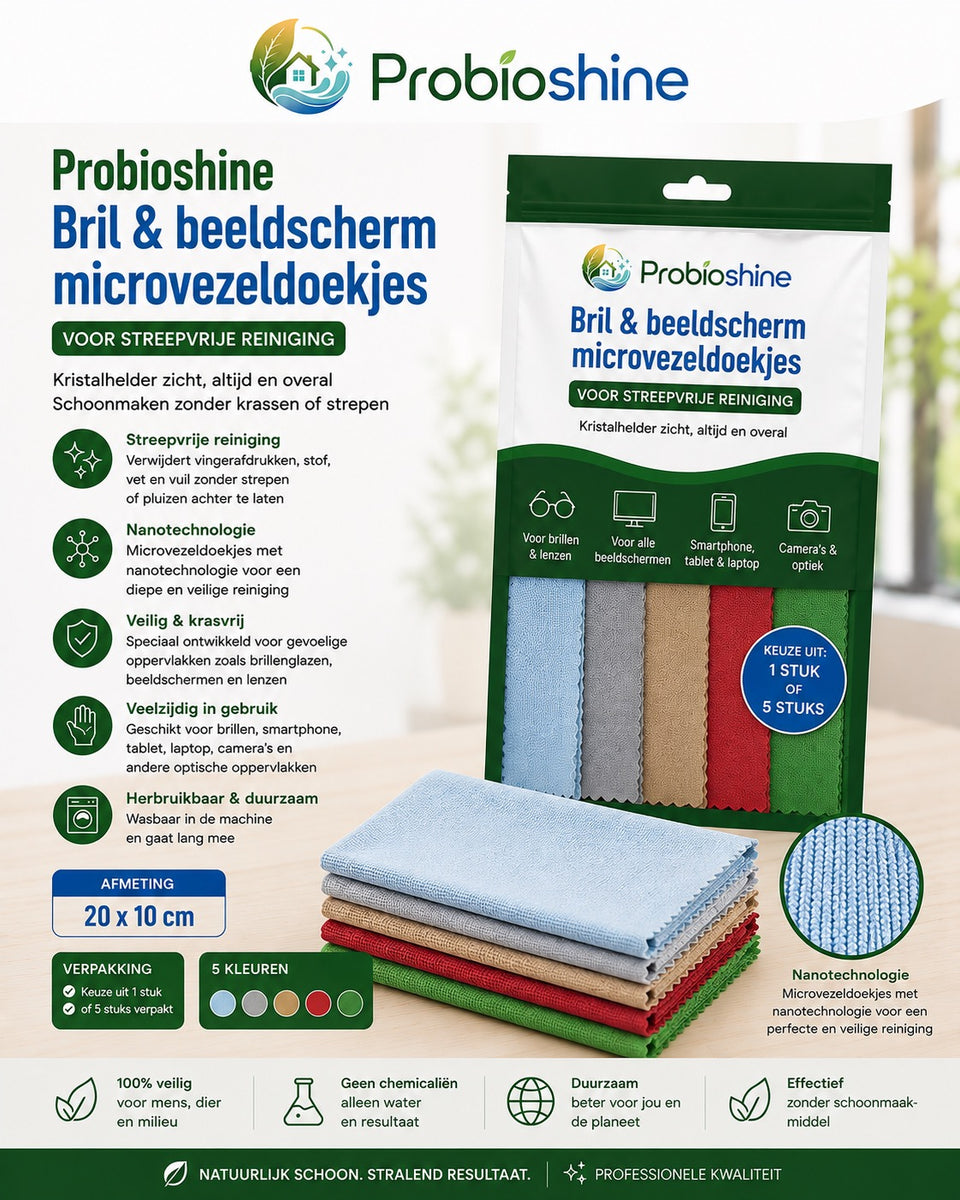Bril &amp; beeldscherm – Microvezeldoekjes 