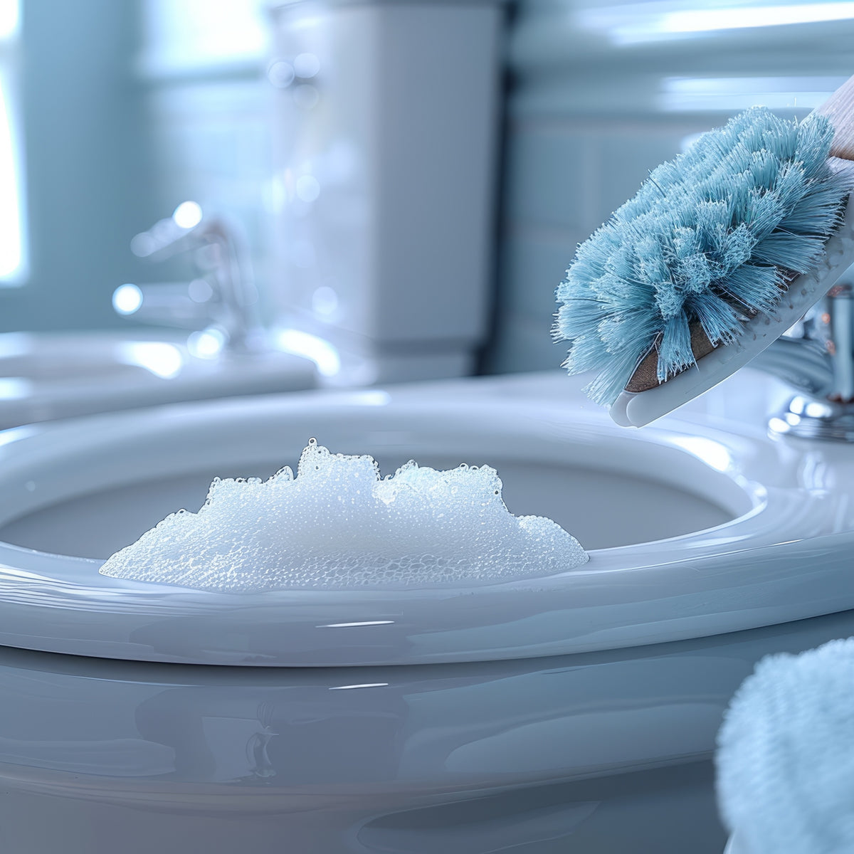 Natuurvriendelijke toilet reiniger