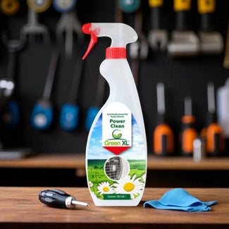 GreenXL POWER CLEANER – Krachtige Reinigingsspray voor Zwaar Vervuilde Airco Buitendelen (500 ml)