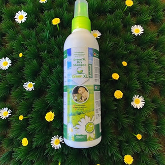 GreenXL Droogshampoo voor Honden – Probiotische Vachtreiniging Zonder Water of Spoelen (200 ml)