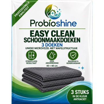 Probioshine Easy Clean schoonmaak doeken