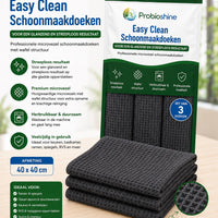 Probioshine Easy Clean (set: 3 stuks) schoonmaak doek
