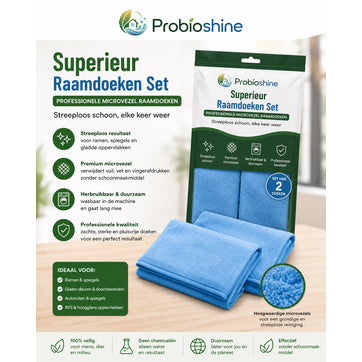Probioshine Superieur raamdoeken set