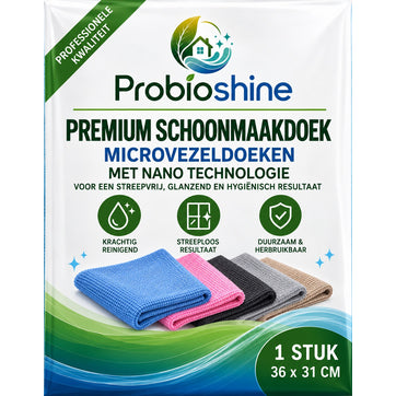 Probioshine schoonmaak doek 36x31 cm
