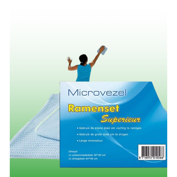 RamendoekensetSunfiber-Professionelemicrovezelraamdoeken