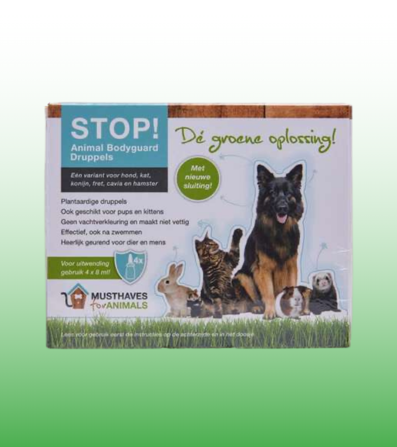 STOP! Animal Bodyguard Druppels 4x8ml