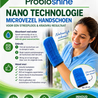 microvezel handschoen 3 stuks